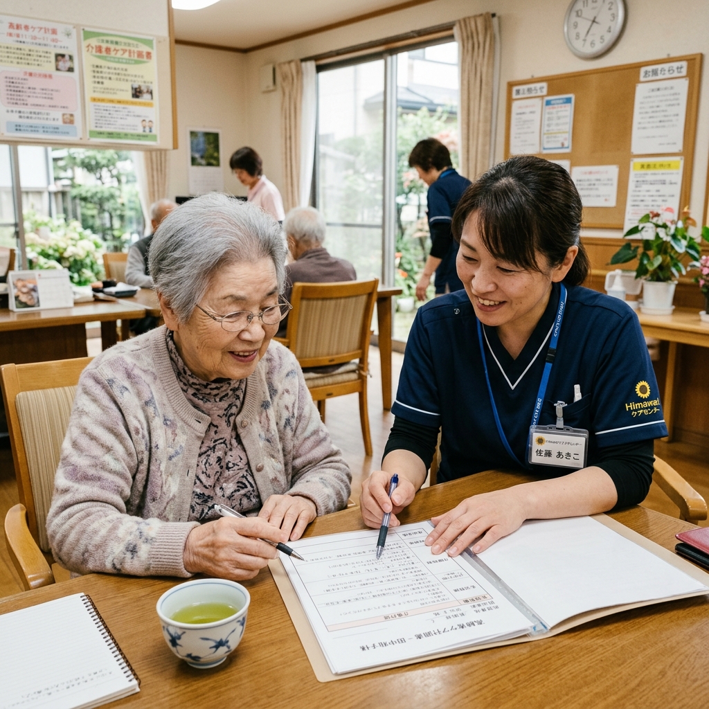 居宅介護支援の様子